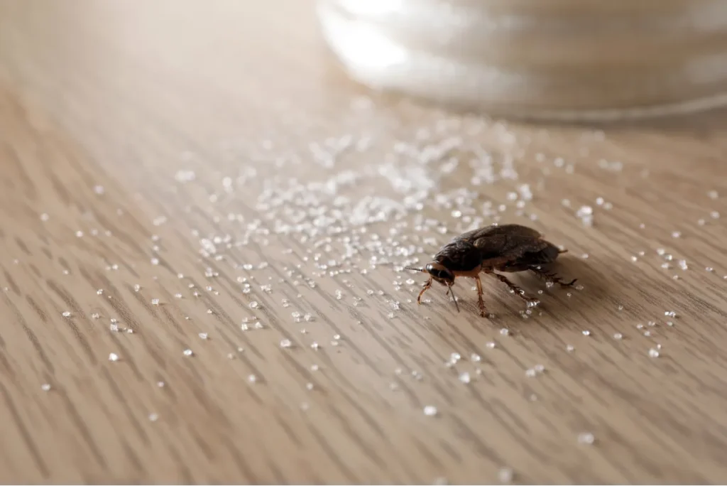 pest on the table
