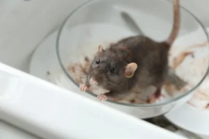 rat in the kitchen dirt